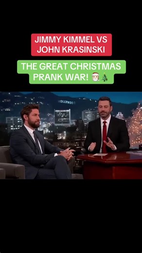 Jimmy Kimmel's Christmas Prank War with John Krasinski