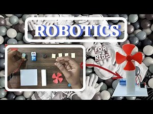 How to make DC motor Mini Fan toys for kids with 9 Volt Battery | DIY project for kids.