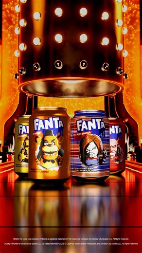 Halloween is creeping up this week… and Fanta’s bringing the fright and the flavor. 🕷️🎃 Meet Chucky, M3gan, Freddy Fazbear & The Grabber on limited-edition packs and sip something scary-good. #FantaHalloween #WantaFanta | The Coca-Cola Company
