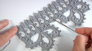 112K views · 10K reactions | How to crochet lace #elenarugalstudio #crochetpattern #crochetlace | Crochet Elenarugalstudio | Facebook