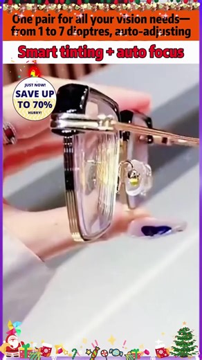 Smart Presbyopia Glasses for Near and Far Vision