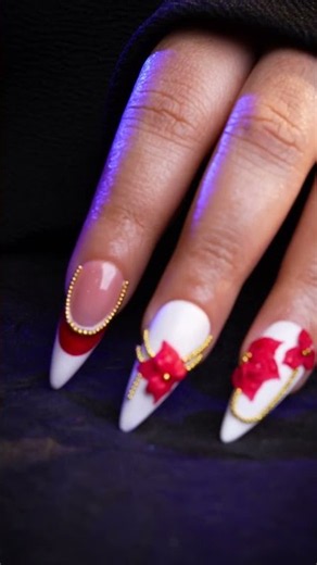 5D Gel Nail Art Tutorial | Easy 3D Nail Design with GLAM Gel #nails #naildesign #5DNailArt #nailart