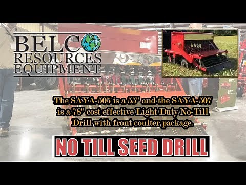 The Tar River SAYA (No Till Drill)