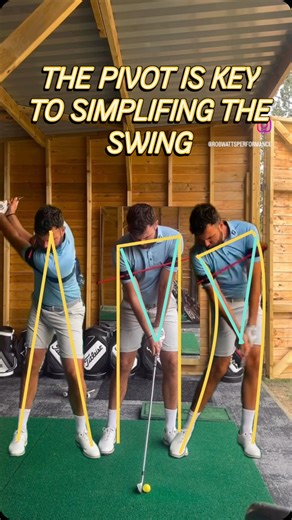 "The Pivot is the Engine of the Swing" Another classic move here, guided by @robwattsperformance. If you want to become a truly accomplished player, it all starts with the pivot—it’s the engine driving everything else. Understanding the cause and effect of your pivot is non-negotiable. You need to discover the specific feel or focal point that brings your motion alive, then commit to making it part of your daily practice. The best players know that consistency lies in mastering the fundamentals.
