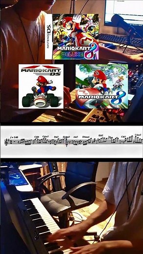 Mario Kart DS - Battle Theme Synth Solo Transcription