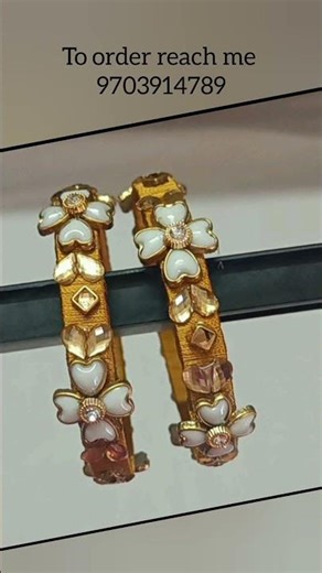 4petals flowers ♥️ #silkthreadbangles #shorts #like #subscribe