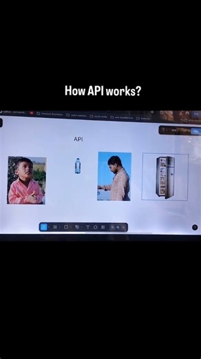 _owais on Instagram: "Api explanation using meme . #webdeveloper #developer #frontend #backend #api"