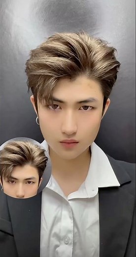 Low-key and skin-tone brightening one-time hair color is really too cool.😎