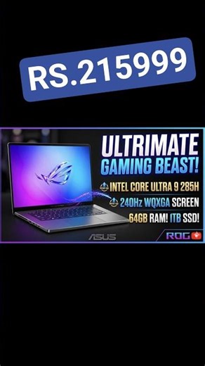 The Asus ROG Strix G16 (2025) Processor: 14th Gen Intel Core i7-14650HX