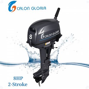 [Hot Item] 8HP Gasoline Long Shaft 2 Stroke Chinese Outboard Motor