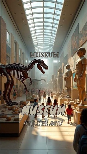 Loopoom English: Learn "Museum" - English Vocabulary & Pronunciation