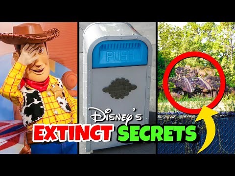 Top 7 Extinct Disney World Secrets