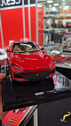 The Polistil 1:18 Ferrari Purosangue 2022 is now available, and it comes with a display showcase. A great addition for collectors who appreciate Ferrari’s first four-door model, presented in a clean and elegant package. Availability is limited, so don’t miss the chance to add it to your collection. Shop now, link in comments! | SiR Modelcars