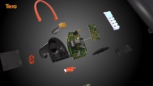 Tera Barcode Scanner with Battery Level Indicator model 5100