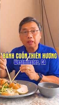 Bánh Cuốn Thiên Hương #bonmuaamthuc #bmat #reviewamthuc