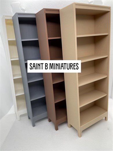 Dollhouse Bookcase Available in Four Colors - Etsy