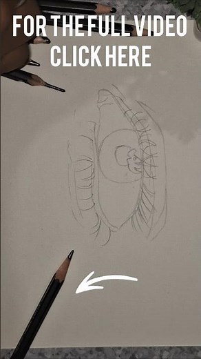 The realistic eye 👁 outline tutorial, The eye #viral #art #adhinart #trending #viraltrend #tutorial