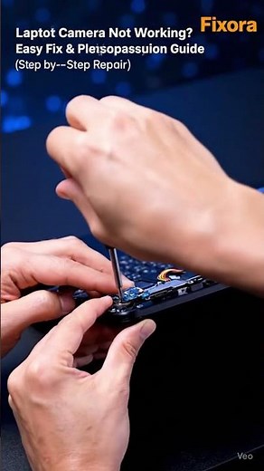 Laptop Camera Not Working? Easy Fix & Replacement Guide Step-by-Step Repair