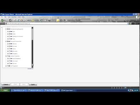 tree prompt in cognos