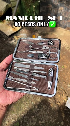 12-Piece Manicure Set for Perfect Nail Care