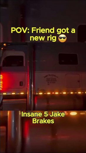 POV: Your Friend's New Rig Has INSANE Jake Brakes 😱 | Top 5 Jake Brake Sounds