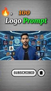 🔥 100 AI Logo Prompts You Need in 2026! 🚀