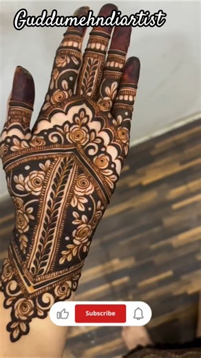 latest stylist mehndi design2025|| simple and easy ||#shorts #trending #viral