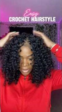 Easy Crochet Hairstyle | Jamaican Bounce Crochet Hair