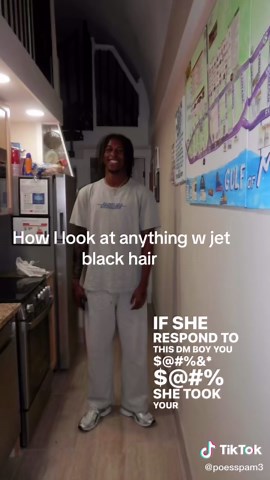 DM #relatable #jetblackhair #fypage | Jet Black Hair