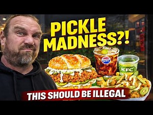 I Tried KFC’s FULL Pickle Menu - WOW