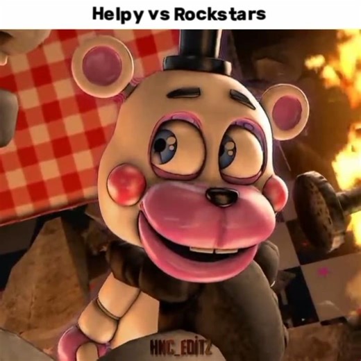 Helpy vs Rockstars || #fnaf #fnaf6 #fivenightsatfreddys #fnafedit #explore #trending