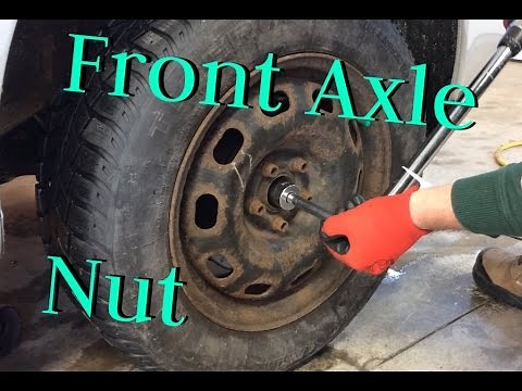 VW Golf MK4 Front Axle Nut Torque Settings