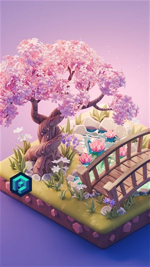 For really stylized works, I choose manual placement for 100% control. #b3d #cgart #3dartwork #3dillustration #3dmodeli̇ng