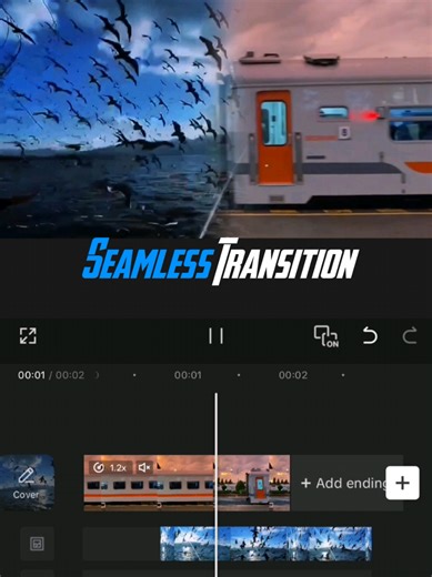Part15: Seamless Transition Tutorial #capcut #capcutpioneer #CapCut #editing #tutorial
