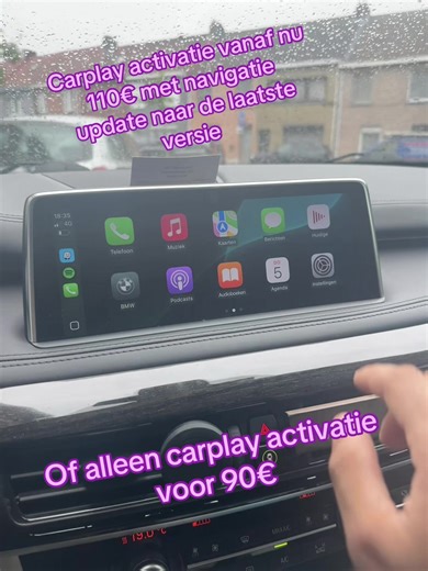 Ook voor de EntryNav2 en NBT EVO ID5/6 bieden we nu een nieuwe deal: in plaats van 125€ carplay activetie met navigatie update , is het nu slechts 110€. CarPlay wordt in enkele seconden geactiveerd, zodat je snel weer kunt doorrijden met de nieuwste technologie !🚗✨ #Nieuwjaar #Aanbiedingen #CarPlay #Service #bmw