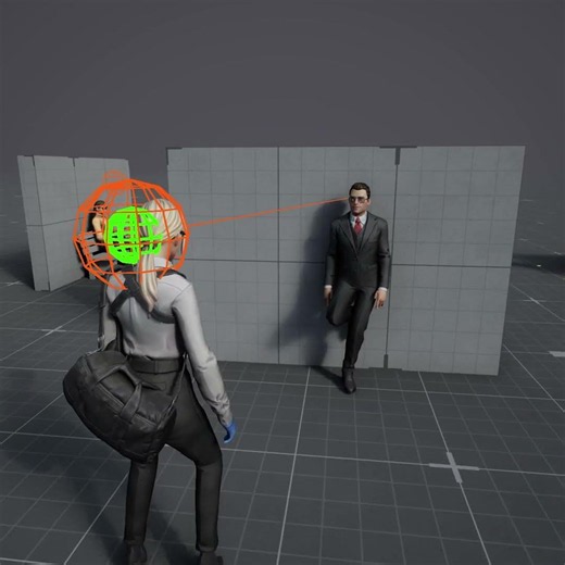 Leaning against the wall Smart Object - Part 2 #unrealengine