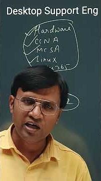 How to Become Desktop Support Engineer L2 & L3 | Career Growth Tips #shorts