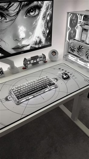 Di on Instagram: "#gamingroom#deskgoals#pcsetup#desksetup#desk#deskde cor#gamingpc#pc#setupgamer#setup#setupwars#setupinsp iration#dreamsetup#pcmasterracesetup#pcgaming#pcmaste rrace#pcbuild#custompc#gaming#lianli#mechanical#keyboa rd"