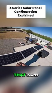 A 3S configuration means three panels in series. When you have a 3S2P configuration, you'll have two sets of three panels in series, then connected in parallel. Here's how to make the connections for optimal performance. #SolarPanel #3S2P #SolarConfiguration #DIYPower #RenewableEnergy | RV Power Plug