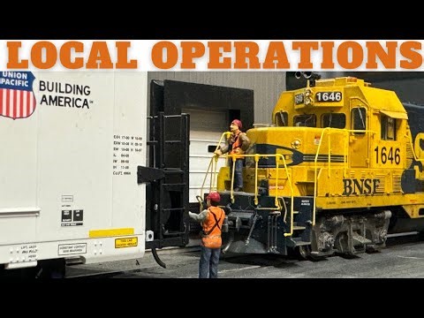 Local Operations - BNSF HO Scale Model Railroad