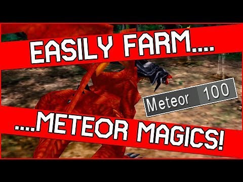 Farming EASY OP Meteor Magic in Final Fantasy 8 Remastered - FF8 Walkthrough Guide