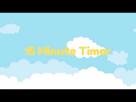 15 Minute Timer for Kids | Fun Colorful Countdown Timer