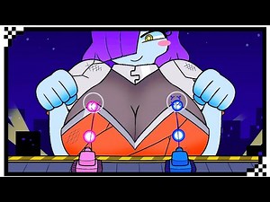 Tank vs Big Alien Girl Full Gameplay Score 185s