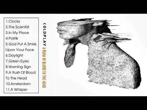 Coldplay - A Rush of Blood to the Head (Full Album 2002)