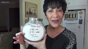 Low Calorie 2-Ingredient Microwave Mug Cake | Simple Nourished Living