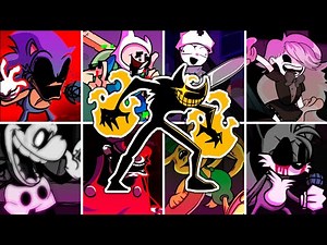 DESPAIR but Every Turn a Different Character Sings 🎤 ( FNF DESPAIR But Everyone Sings It)