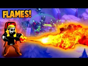 FLAME THROWERS are AMAZING! Base Defense Upgrades (Guns Up! Gameplay)