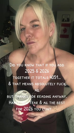 There I said it! Let’s not take life to seriously in 2026 😅 how biting would that be 😅 happy new year my people 🥳 stay safe 🇨🇦 #happynewyear #unhinged #britishhumour #Canada #stayhumble