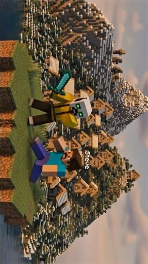 island fighting minecraft #minecraft #shorts