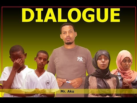 Dialogue between students: by Students of Aku American and British english